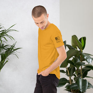 Brooklyn Dance Social Club t-shirts for dancers men Unisex Mustard Yellow 