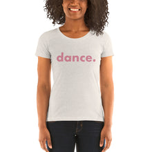 Load image into Gallery viewer, Dance. t-shirts for dancers women White and Pink
