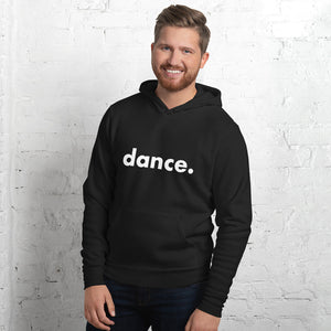 Dance. hoodie for dancers men Black and White Unisex