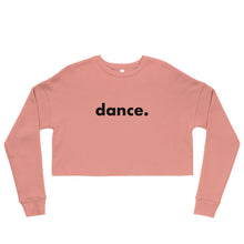 Load image into Gallery viewer, Dance. crop sweatshirts  for dancers women  Pink
