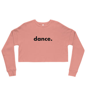 Dance. crop sweatshirts  for dancers women  Pink