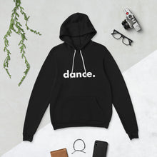 Load image into Gallery viewer, Dance. hoodie for dancers men women Black and White Unisex
