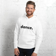 Load image into Gallery viewer, Dance. hoodie for dancers men  White and Black Unisex

